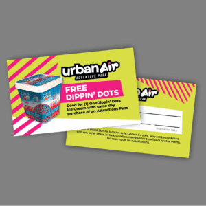 Free Dippin' Dot Card
