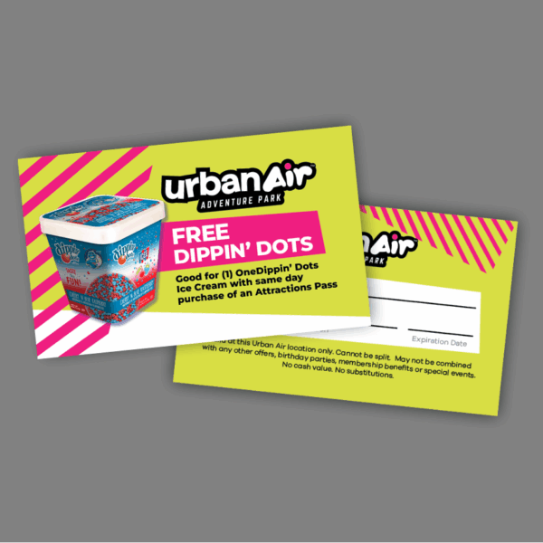 Free Dippin' Dot Card