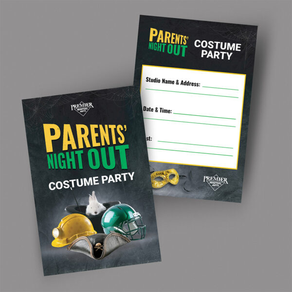 PNO Invite Card - Costume Party