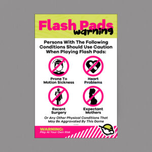 Flash Pads Warning