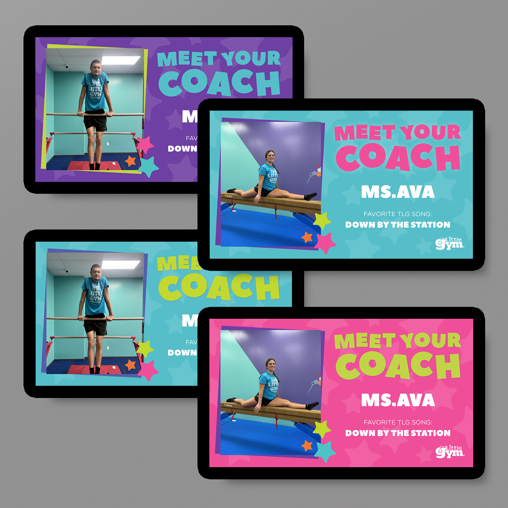 HUB TLG Meet Your Coach TV Screen Customizable