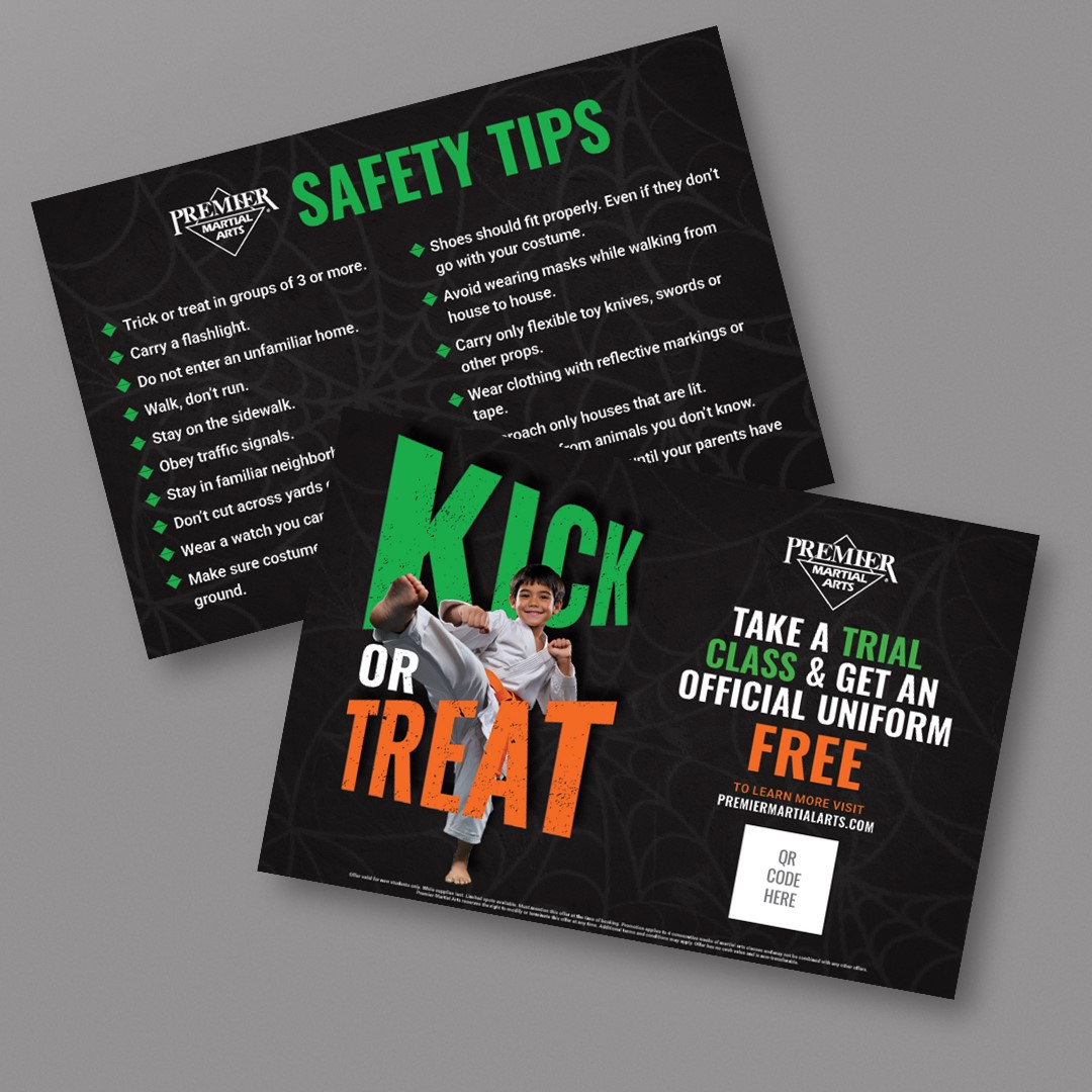 PMA Kick or Treat 6x4 Card 2025