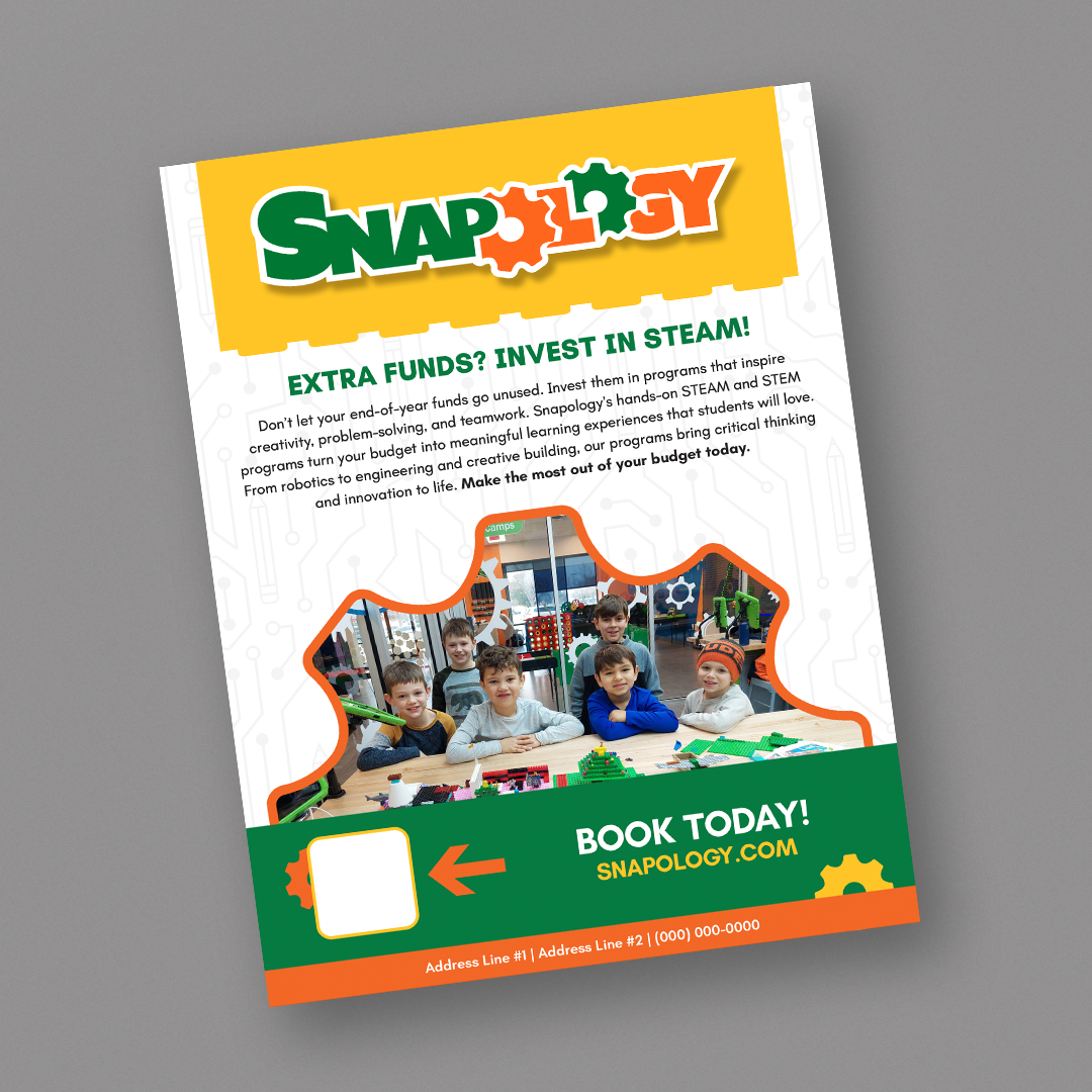 Snapology School Budget Flyer