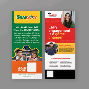 Snap/Class101 Cobranded General Rack Card