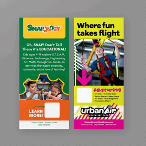 Snap/UA Cobranded General Rack Card