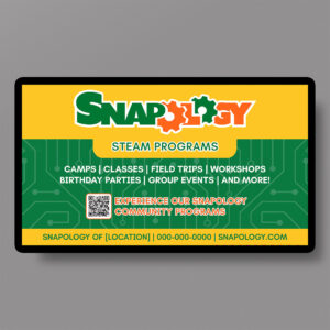 Snapology General Awareness TV Screen