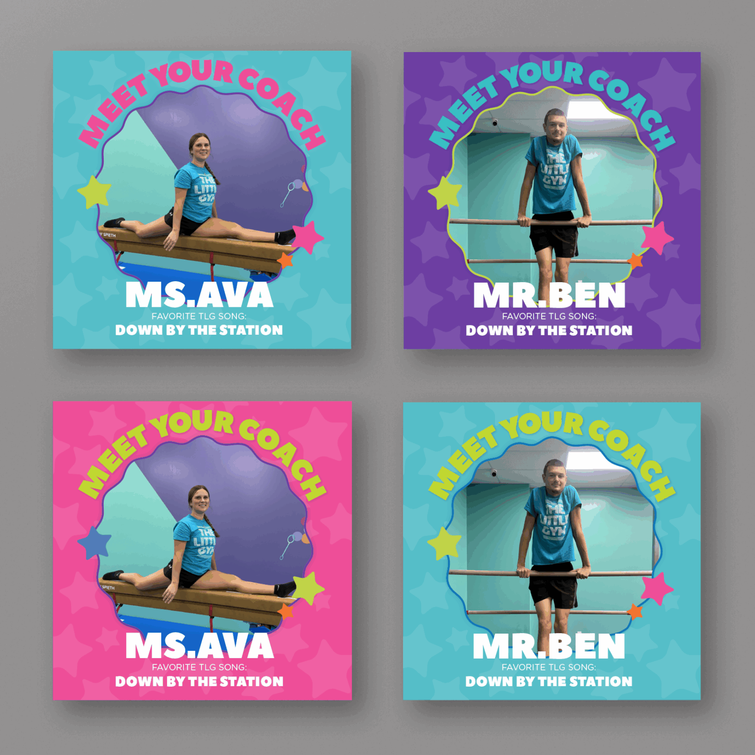 The Little Gym Meet Your Coach Custom Social Post
