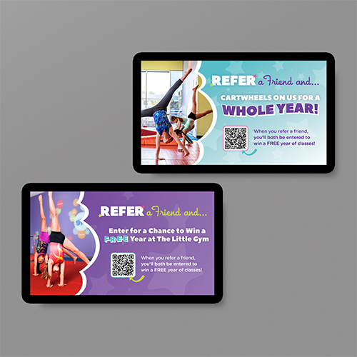 TLG Refer a Friend TV Screens