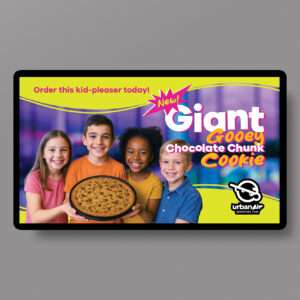 UA Horizontal TV: Giant Ooey Gooey Chocolate Chunk Cookie