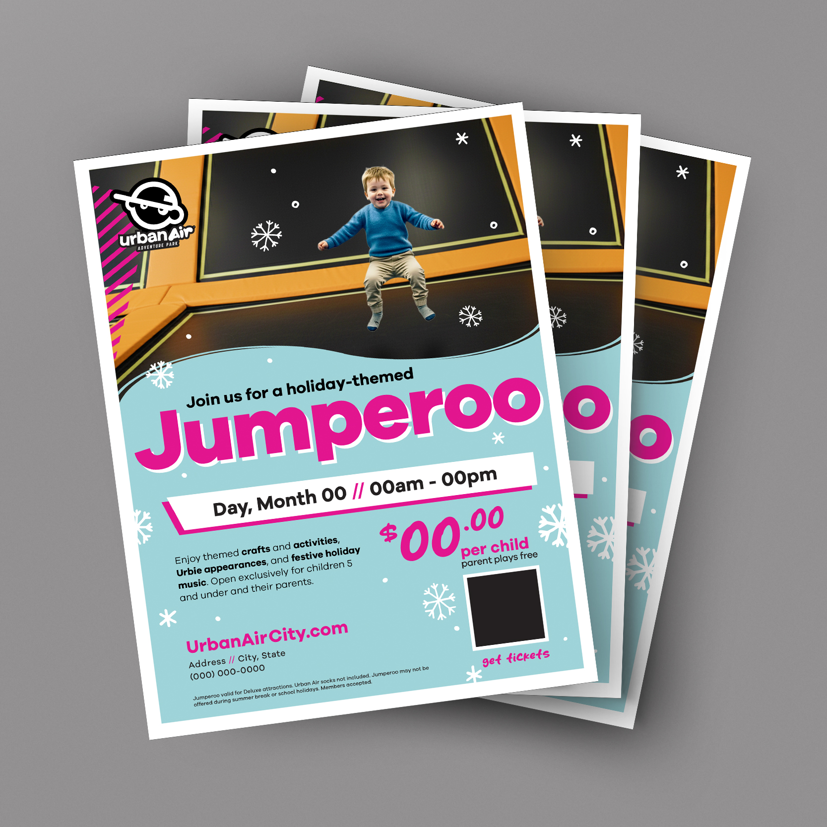 UA Holiday Jumperoo 2025 Flyer