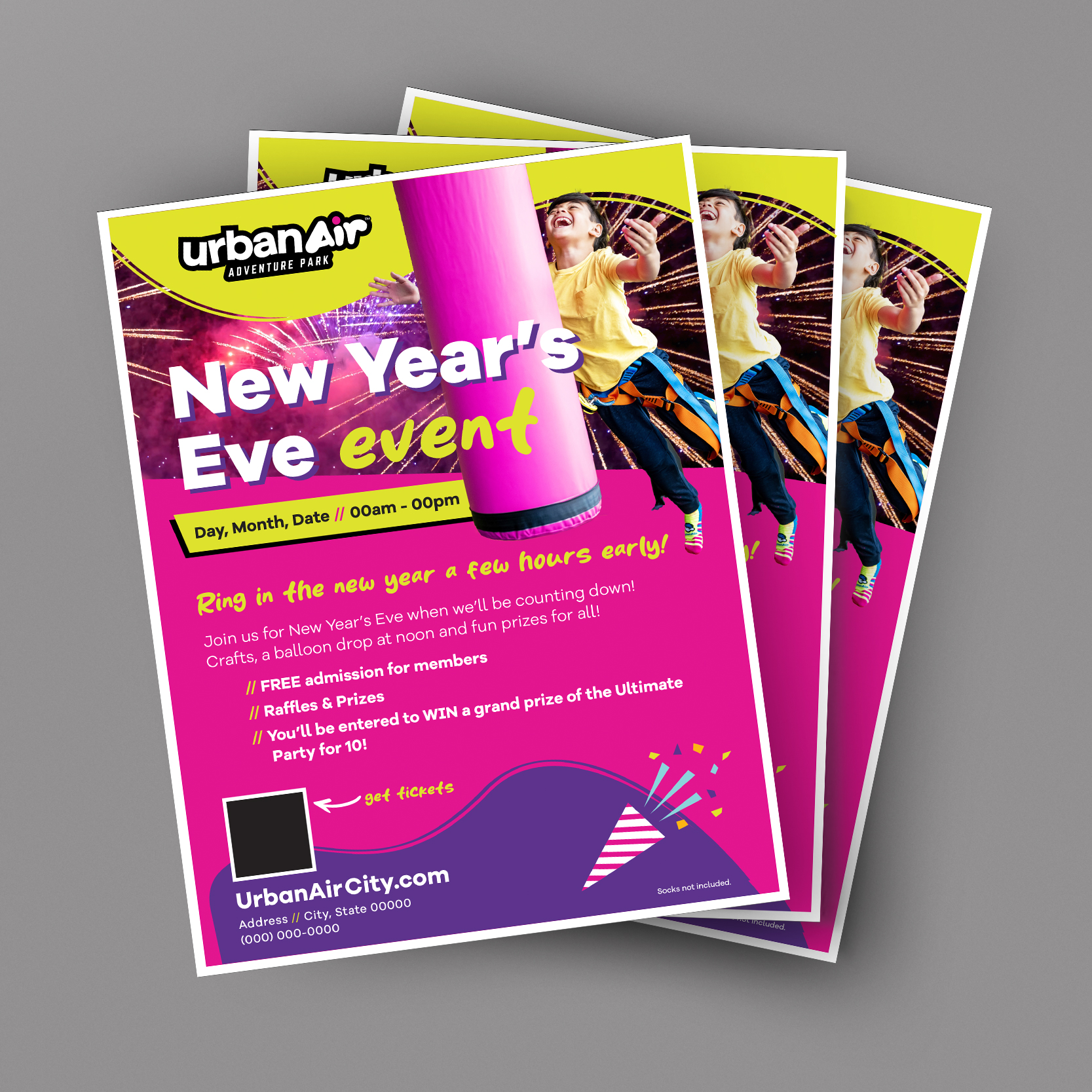 UA New Year's Eve Flyer