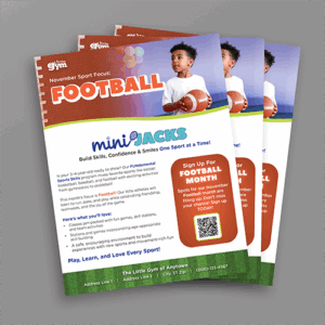 TLG Mini Jacks Football Flyer Thumbnail