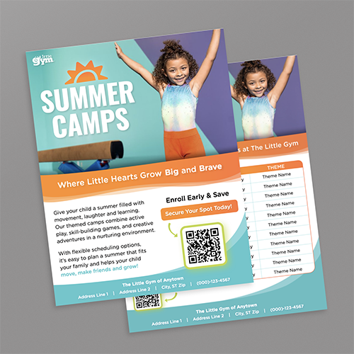TLG Summer Camps Flyer and Schedule