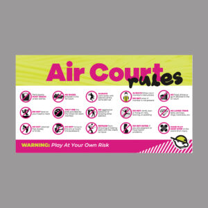 Urban Air - Air Court Rules Banner