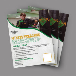 PMA - Fitness Kickboxing Workshop Flyer