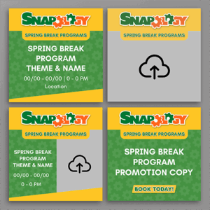 Snap Spring Break Social Posts