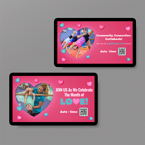 TLG February Member Retention TV Screens