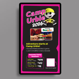 UA Snap Cobranded Camp Urbie 2026 TV Vertical