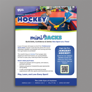 TLG Mini Jacks – January Hockey Flyer