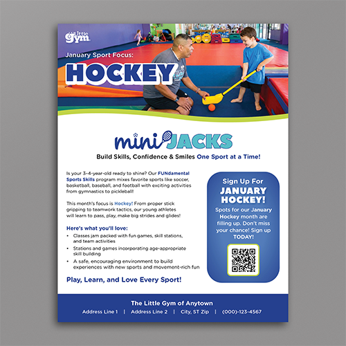 TLG Mini Jacks – January Hockey Flyer