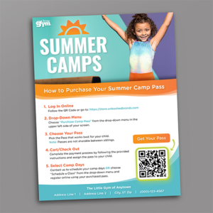 TLG Summer Camp Pass Purchase Flyer