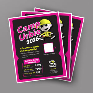 Camp Urbie Flyer 2026