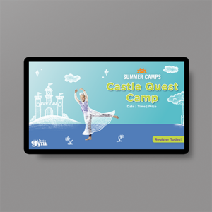 TLG Castle Quest Camp TV Screen