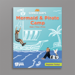TLG Mermaid & Pirate Camp Social Post