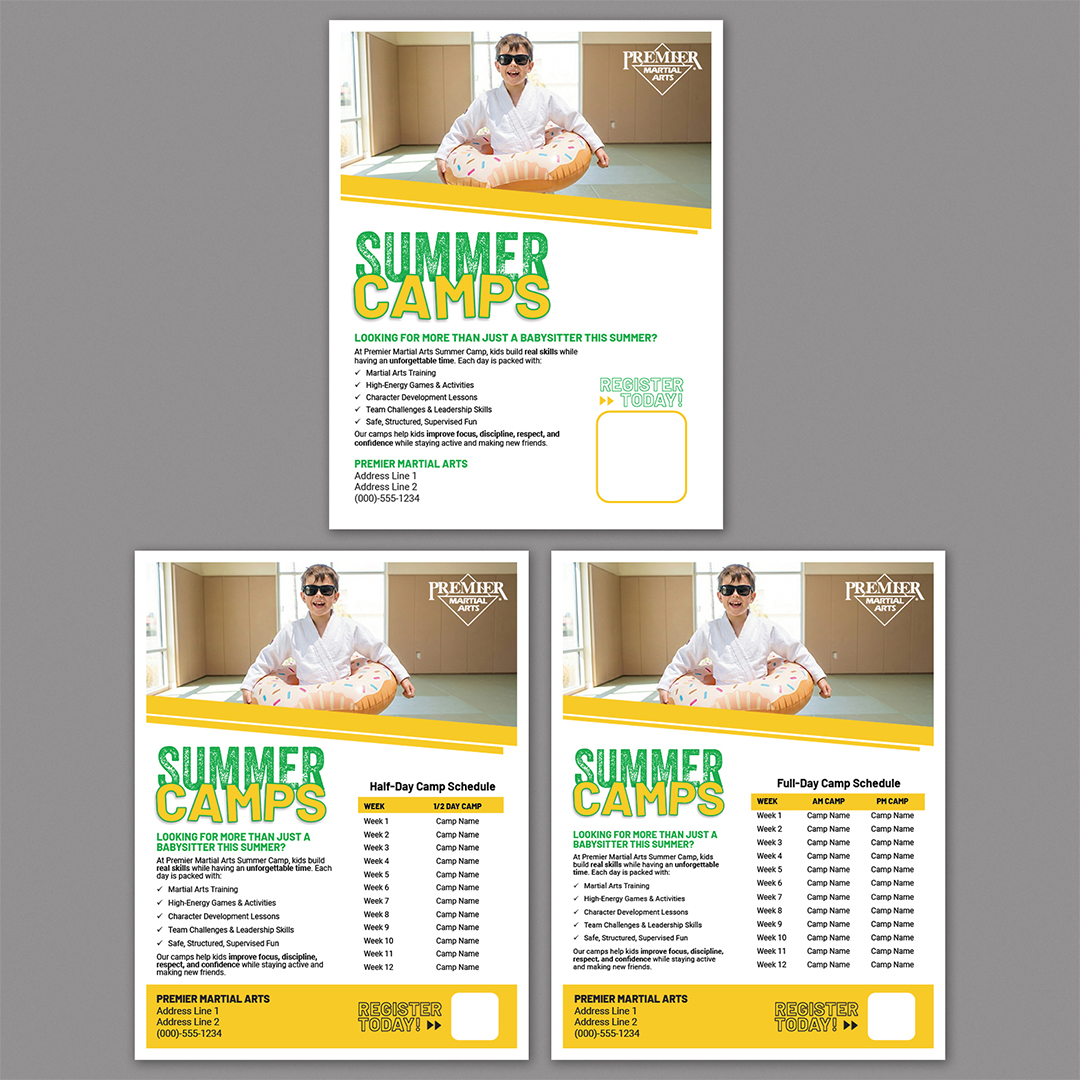 PMA Summer Camps Flyer