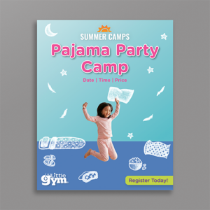 TLG Pajama Party Camp Social Post