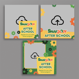 Snap Back To School Social Templates