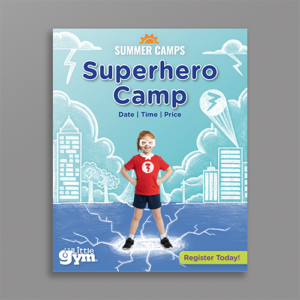 TLG Superhero Camp Social Post