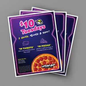 UA $10 Tuesdays 2026 Flyer