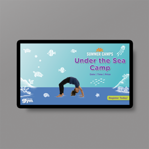 TLG Under the Sea Camp TV Screen