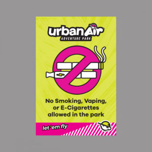 UA No Smoking or Vaping