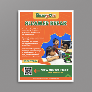 Snap Summer Break Flyer 1