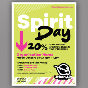 Spirit Day Student Flyer