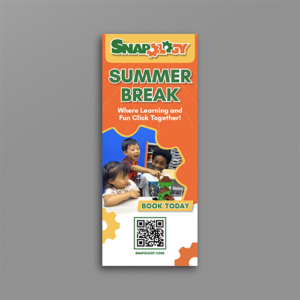 Snap Summer Break Banner Stand