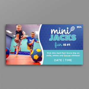 TLG Mini Jacks April Soccer FB Event Header