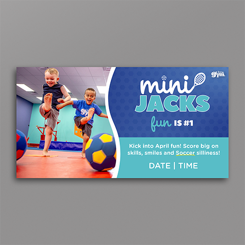 TLG Mini Jacks April Soccer FB Event Header