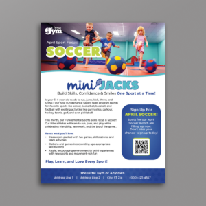 TLG Mini Jacks April Soccer Flyer
