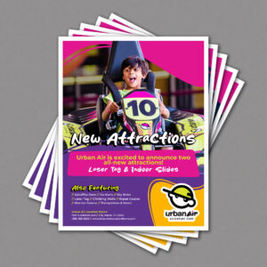 UA New Attractions - Flyer